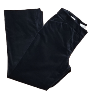 Talbots Signature Black Velvet Velour Size 10 Petite EUC